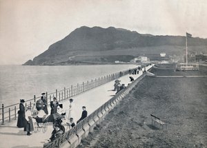 Bray - Die Promenade und Bray Head, 1895
