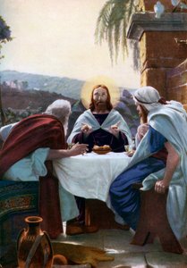 Brotbrechen in Emmaus