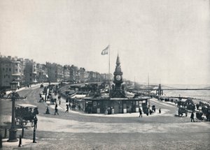 Brighton - Eingang zum Aquarium, zeigt den Kettenpier, 1895