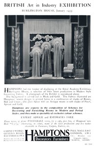 British Art in Industry Exhibition - Burlington House, Januar 1935 von Unbekannt