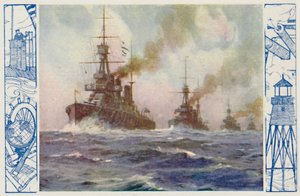 Britische Kriegsschiffe von heute, 1924