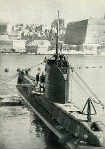Britisches U-Boot in Malta, Zweiter Weltkrieg, 1945