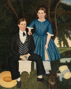 Bruder und Schwester von Unbekannt