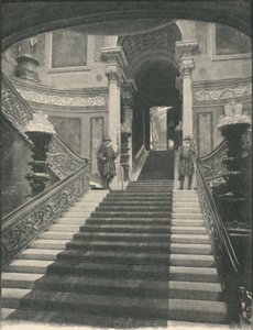 Buckingham Palace: Die große Treppe, 1886