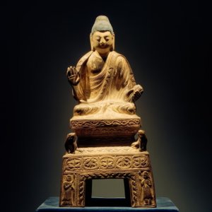Buddha Sakyamuni / Skulptur, 473