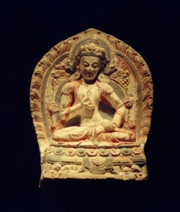Buddha Vajrasattva / Skulptur, 15.–16. Jhdt.