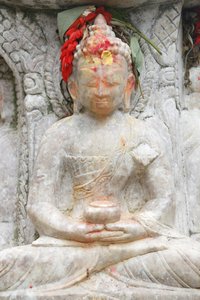 Meditationsbuddha, Kirtipur, Nepal von Unbekannt