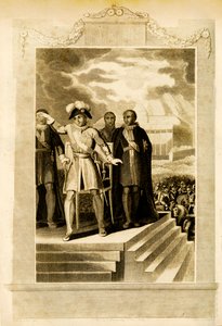 Buonaparte auf dem Feld im Mai von Unbekannt