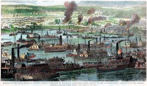 Brand des Weißen Hauses, Virginia, Amerikanischer Bürgerkrieg, 26. Juni 1862