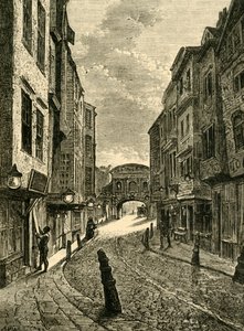 Butchers Row im Jahr 1800