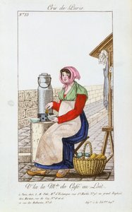 Café-au-lait-Verkäufer, 1826