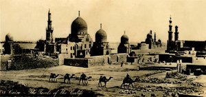Kairo - Die Gräber der Kalifen, um 1918-1939 von Unbekannt