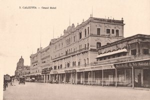Kalkutta - Grand Hotel, um 1905