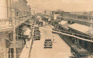 Calle Castillo, Cienfuegos, Kuba, um 1900