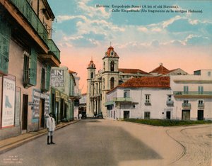 Calle Empedrado, Alt-Havanna, Kuba, ca. 1920
