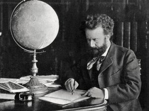 Camille Flammarion, französischer Astronom und Autor, 1890