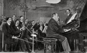 Camille Saint-Saens, französischer Komponist, Musiker und Dirigent, 1910 von Unbekannt