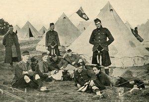 Kanadische Soldaten, Erster Weltkrieg, 1914, ca. 1920