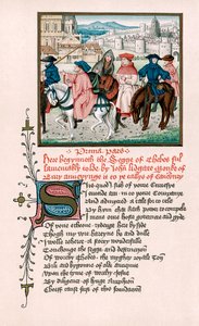 Canterbury-Pilger, um 1420, 19. Jahrhundert