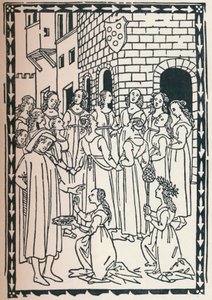 Canzone A Ballo, 1568, 1917 von Unbekannt