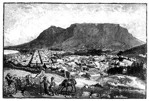 Kapstadt, Südafrika, ca. 1888 von Unbekannt