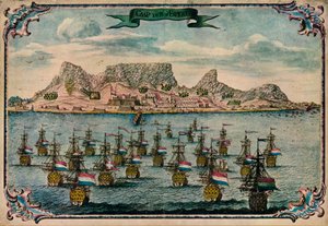 Kapstadt, ca. 1680