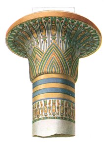 Kapital aus Karnak, Ägypten, 1928