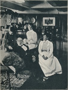Kapitän Bourchier, seine Tochter und Enkelin, ca. 1900, 1910