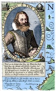 Kapitän John Smith, Virginia-Kolonist, 1624 von Unbekannt