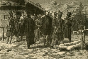 Gefangennahme von Andreas Hofer 1810, 1890