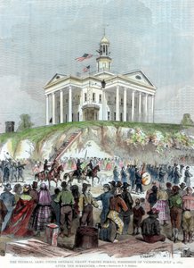 Eroberung von Vicksburg, Mississippi, durch die Unionsarmee, Amerikanischer Bürgerkrieg, 4. Juli 1863