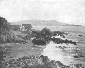 Carmel Bay, Kalifornien, USA, ca. 1900
