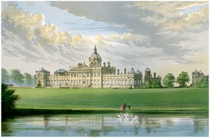 Castle Howard, Yorkshire, Heimat des Earl of Carlisle, um 1880