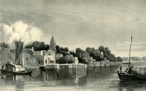 Cawnpore - Geburtsort von Lord Roberts, 1820er Jahre, 1901 von Unbekannt