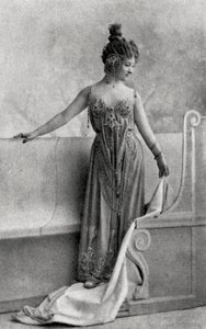 Cecile Sorel, französische Schauspielerin, 1893 von Unbekannt