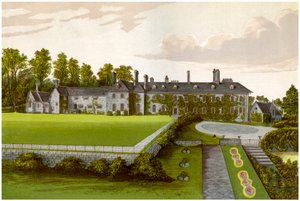 Cefn Mably, Glamorgan, Wales, Heimat der Familie Kemeys-Tynte, um 1880