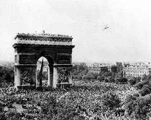 Feier der Befreiung von Paris, 26. August 1944