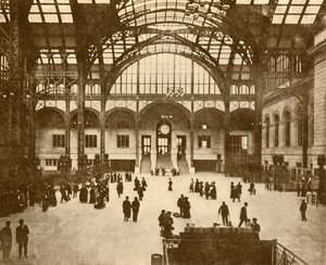 Zentralhalle, Pennsylvania Station, New York Pennsylvania Railroad Company, 1930