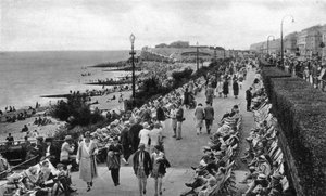 Zentrale Parade und Wunschturm, Eastbourne, East Sussex, frühes 20. Jahrhundert von Unbekannt