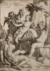 Ceres, Venus und Bacchus, 16.-17. Jahrhundert von Unbekannt