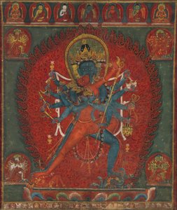 Chakrasamvara und Vajravarahi, 1575-1600