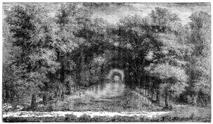 Chantilly Park, Paris, Frankreich, 1885