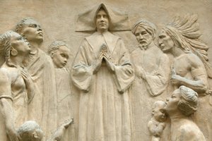 Kapelle der Wunderbaren Medaille. Catherine Laboure, Paris, Frankreich