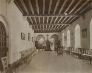 Kapitelraum, Buckfast Abbey, spätes 19. bis frühes 20. Jahrhundert