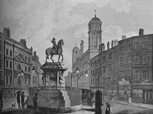 Charing Cross und Northumberland House, 1907