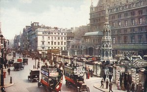 Charing Cross und der Strand, London, um 1910 von Unbekannt