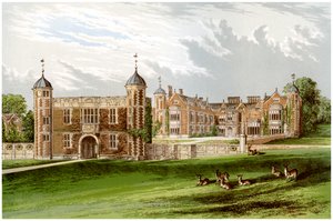 Charlecote Park, Warwickshire, Heim der Familie Lucy von Unbekannt