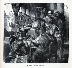 Karl des Großen Schule des Palastes, 1882