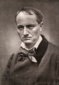 Charles Baudelaire, einflussreicher französischer Dichter, Kritiker und Übersetzer, Mitte des 19. Jahrhunderts