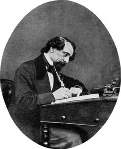 Charles Dickens, britischer Schriftsteller, 19. Jahrhundert